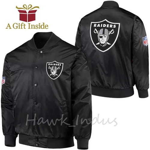 Oakland raiders black varsity - black,